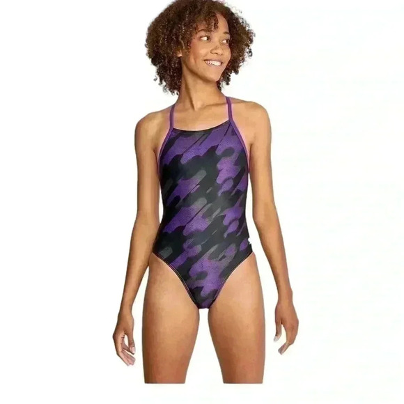 Speedo Women’s one Piece Crossback - Picture 2 of 12